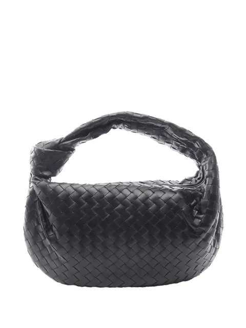 Bottega Veneta Pre-Owned 2012-2026 Mini Nappa Intrecciato Jodie hobo bag Black P4VI3NLJRRTZFSYM