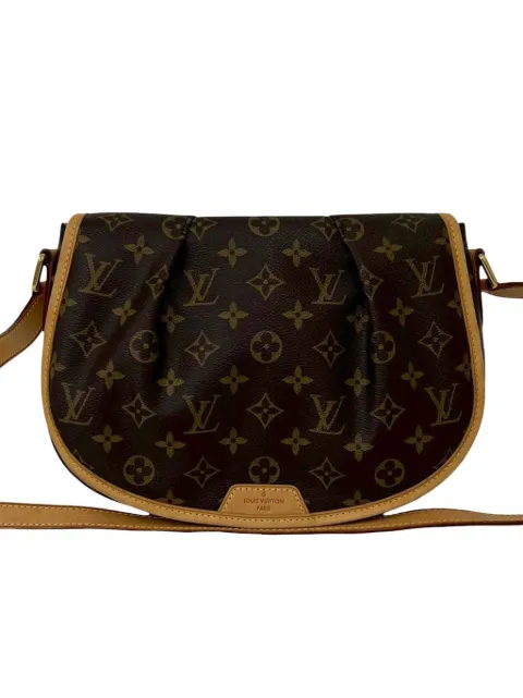Louis Vuitton Pre-Owned 2013 Monogram Menilmontant PM crossbody bag Brown 4ND19EDSUUKD3SB6
