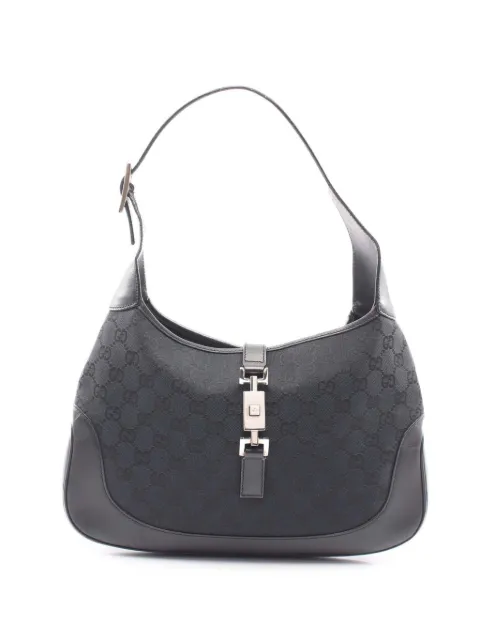 Gucci Pre-Owned 2000-2015 GG Canvas Jackie shoulder bag Black 4OS2AMRPJK2CM4NR