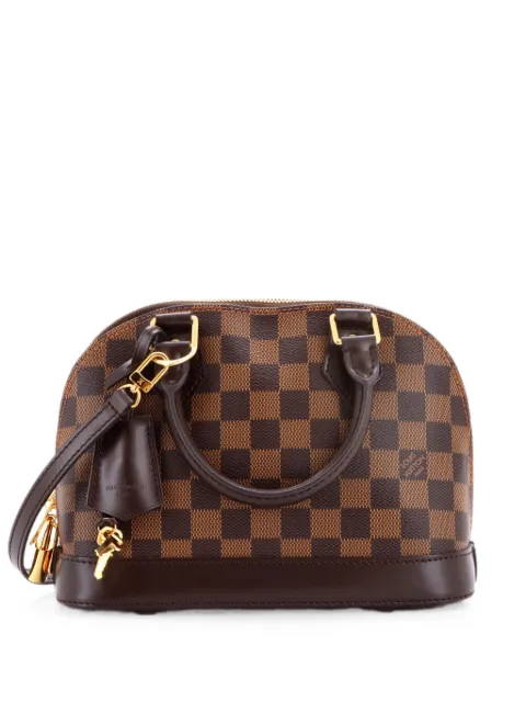 Louis Vuitton Pre-Owned Alma Handbag Damier BB shoulder bag Brown V02HU2DH6WTXVPS1