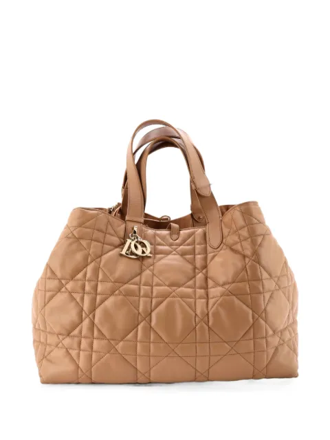 Christian Dior Pre-Owned Toujours Macrocannage Quilt Calfskin Large tote bag Neutrals 6ZUW8MB8WB78QQCK