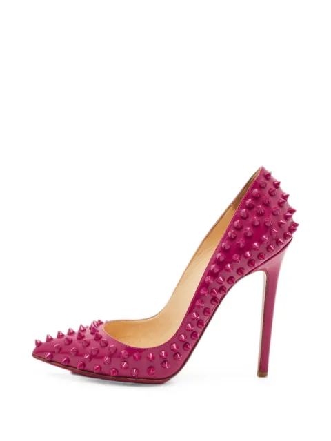 Christian Louboutin Pre-Owned Pigalle Spikes heeled pumps Pink 1291040