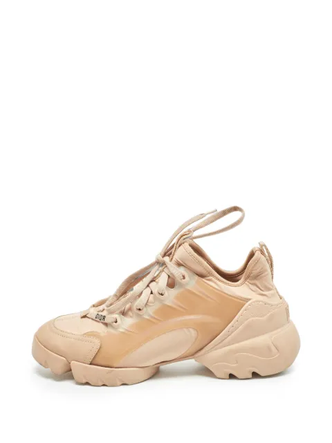 Christian Dior Pre-Owned D-Connect low-top sneakers Neutrals 1355537