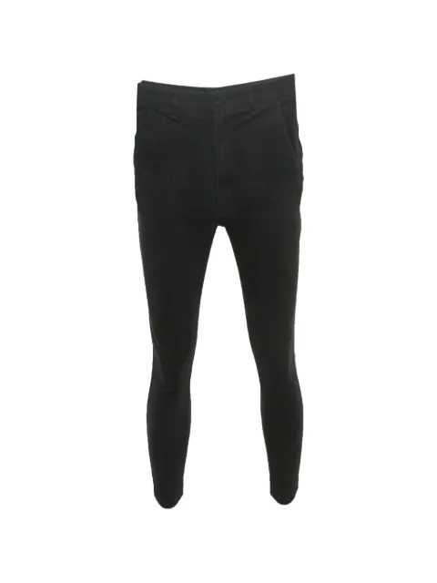Fendi Pre-Owned FF logo-patch jeans Black 1275732