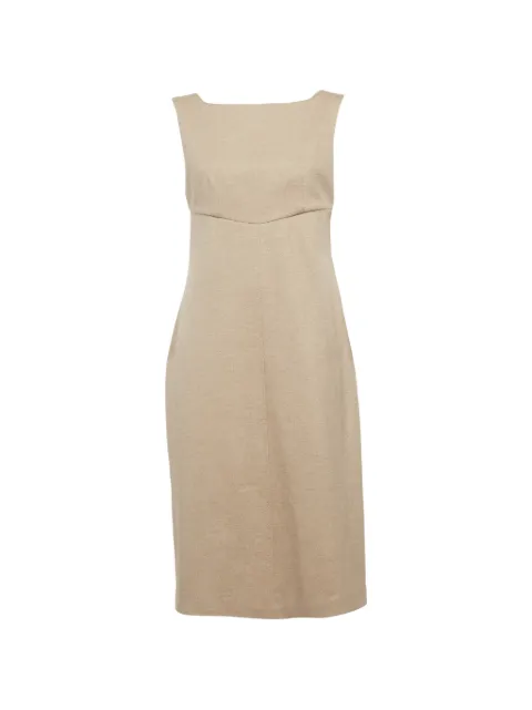 Max Mara sleeveless midi dress Neutrals 1306677