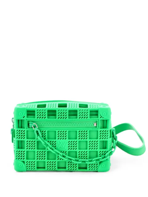 Louis Vuitton Pre-Owned Soft Trunk Bag Recycled Rubber Mini crossbody bag Green M01C358UCN602YR2