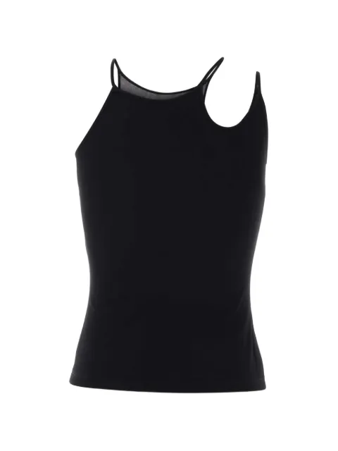Alexander McQueen cut-out mesh tank top Black A0005IQLAFL
