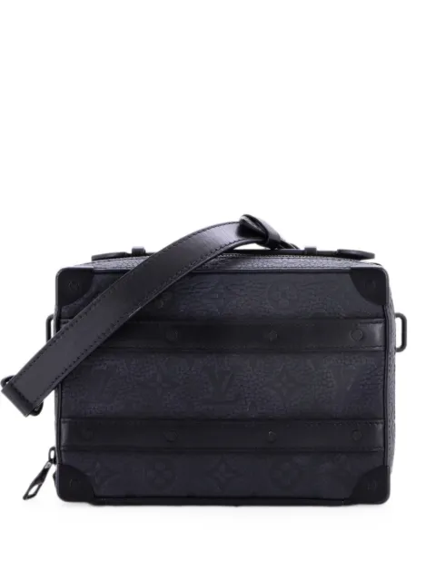 Louis Vuitton Pre-Owned Handle Soft Trunk Bag Monogram Taurillon Leather crossbody bag Black RORRXZV9DHXVOX7S