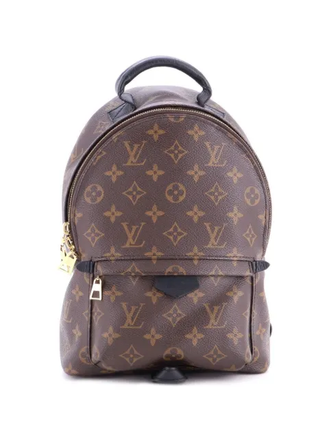 Louis Vuitton Pre-Owned Palm Springs Monogram Canvas PM backpack Brown XYLY98H7SSXPEL8Y