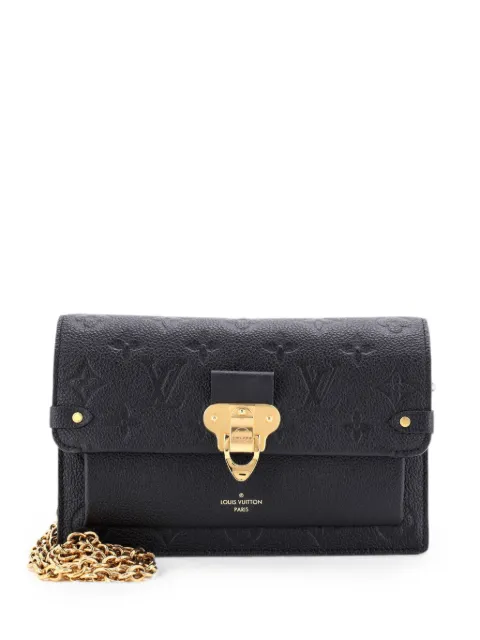 Louis Vuitton Pre-Owned Vavin Chain Wallet NM Monogram Empreinte Leather crossbody bag Black EAPX75M4H1LZI7BS