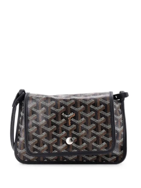 Goyard Pre-Owned Plumet Clutch Wallet Coated Canvas crossbody bag Black DEY08BR57QUHGSQP