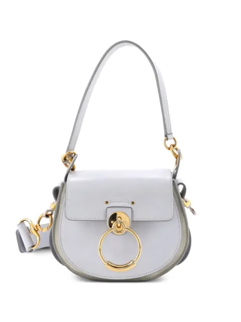Chloé Pre-Owned Tess Bag Leather Small shoulder bag Blue D734E3XATH2JD2J7