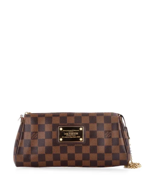Louis Vuitton Pre-Owned Eva Handbag Damier clutch bag Brown MA3KQHVXUKK61A1U