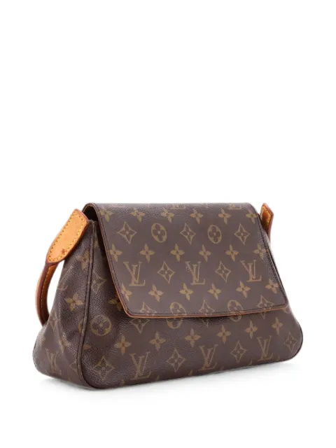 Louis Vuitton Pre-Owned Looping Handbag Monogram Canvas Mini satchel Brown 2KZMMXRTHZ8PBC5Q