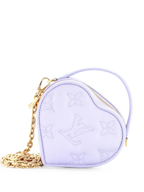 Louis Vuitton Pre-Owned Pop My Heart Pouch Bag Bubblegram Leather crossbody bag Purple KES2H0GCIZMFZ8H5