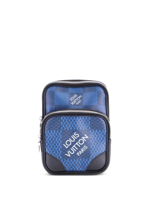 Louis Vuitton Pre-Owned Amazone Sling Bag Limited Edition Damier Graphite 3D crossbody bag Blue K7P3A9ZEYRI6PONN