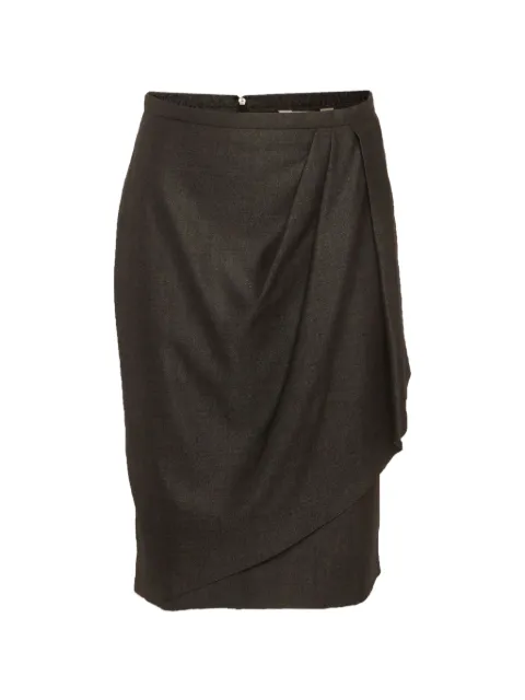Max Mara pleated mini skirt Grey 1310437