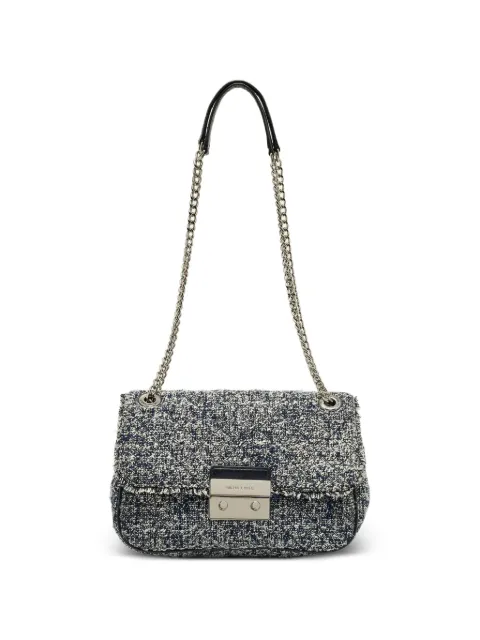 Michael Kors Vintage Sloan tweed shoulder bag Blue 1262851