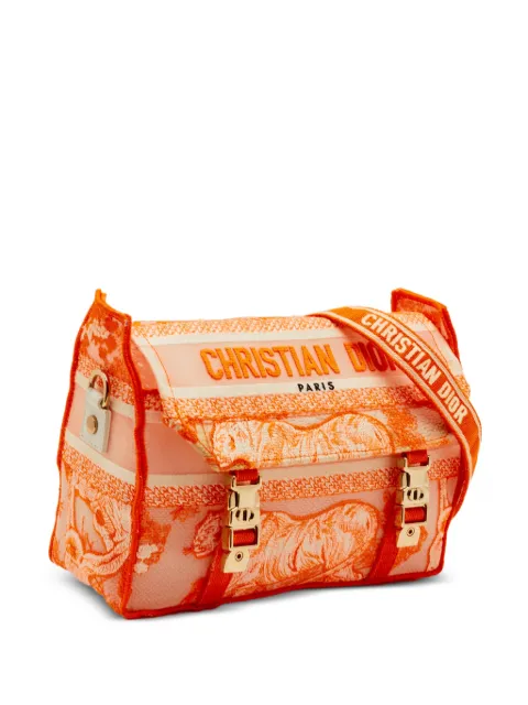 Christian Dior Pre-Owned 2022 small Diorcamp shoulder bag Orange 1270633