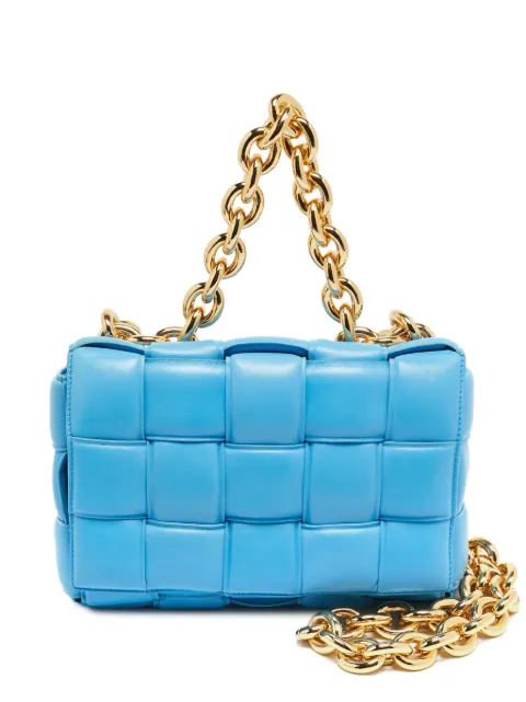 Bottega Veneta Pre-Owned Cassette padded tote bag Blue 1288225