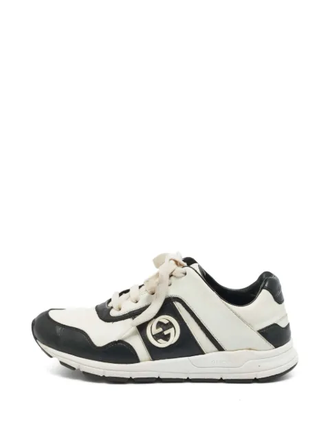 Gucci Pre-Owned Interlocking GG sneakers Neutrals 1357986