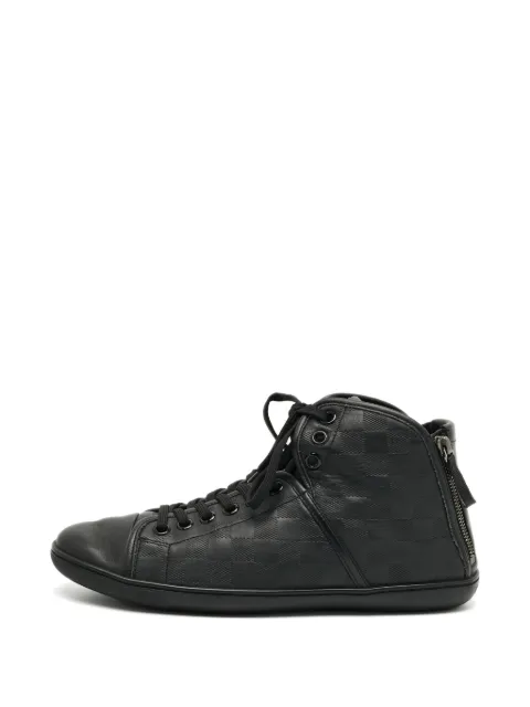 Louis Vuitton Pre-Owned Infini Damier Ebène sneakers Black 1304973