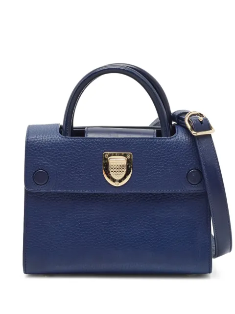 Christian Dior Pre-Owned mini Diorever tote bag Blue 1352144