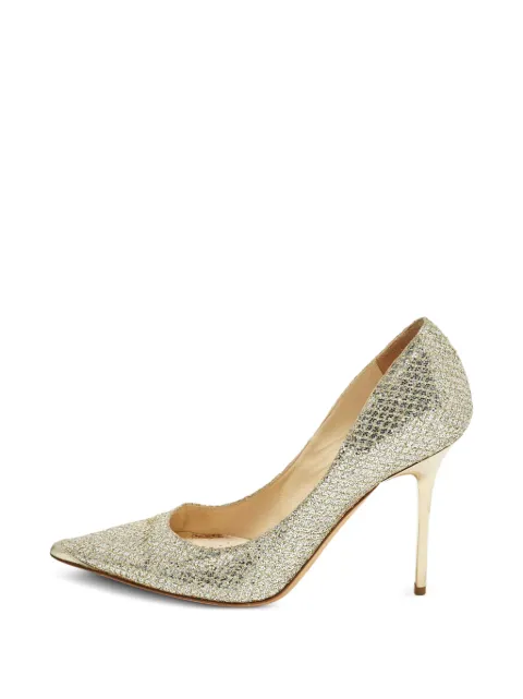 Jimmy Choo Pre-Owned Abel heeled pumps Gold 1288770