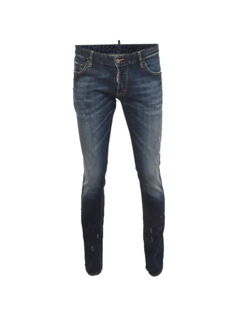 DSQUARED2 paint-splatter jeans Blue 1324588