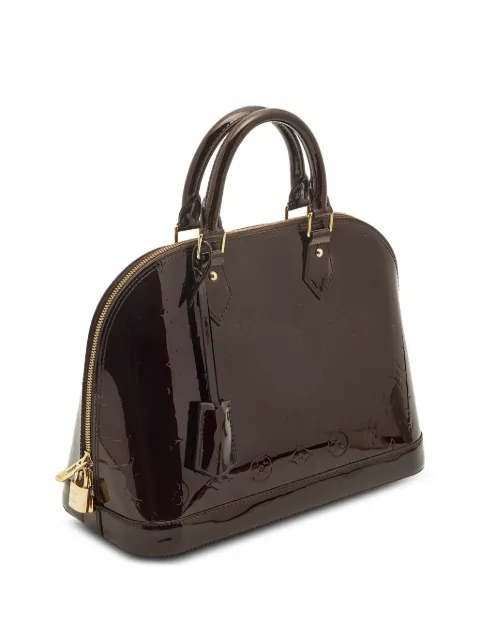 Louis Vuitton Pre-Owned PM Alma Monogram Vernis tote bag Brown 1318609