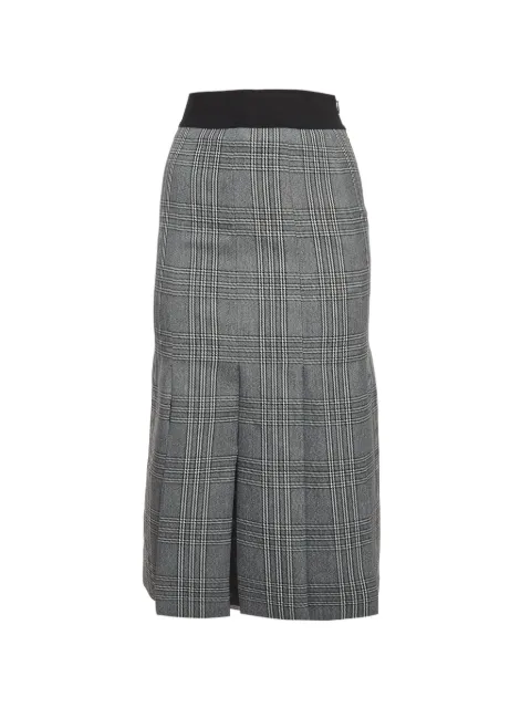 Maje pleated midi skirt Grey 1299874