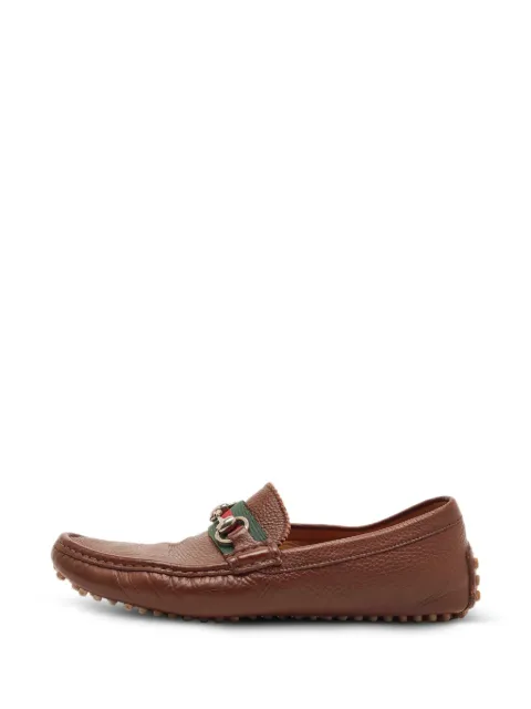 Gucci Pre-Owned Horsebit loafers Brown 1330506