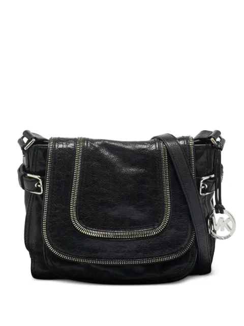 Michael Kors Vintage large Naomi leather crossbody bag Black 1263361