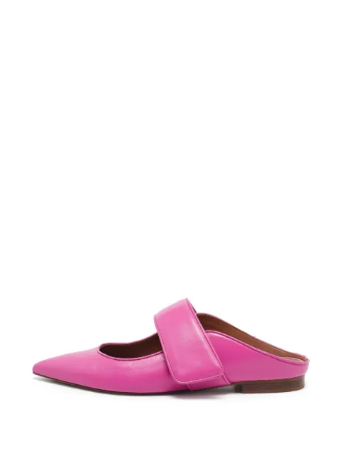 Malone Souliers Helene touch-strap mules Pink 1356716