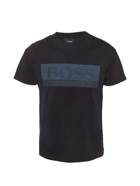 BOSS graphic-print crew-neck T-shirt Blue 1315012