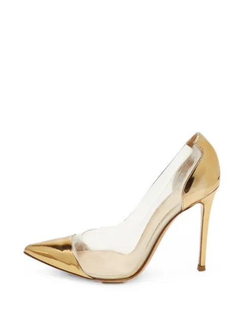 Gianvito Rossi pointed-toe pumps Gold 1301979