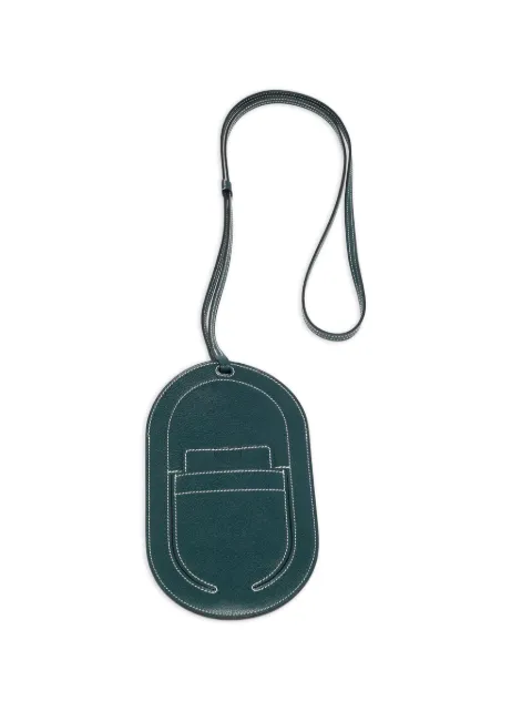 Hermès Pre-Owned GM In-the-Loop Phone to Go case Green 1276927