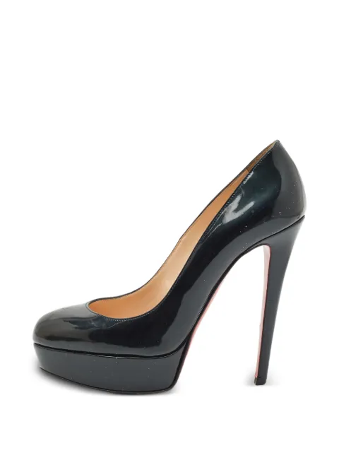 Christian Louboutin Pre-Owned Bianca platform pumps Black 1357318