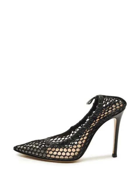 Gianvito Rossi Alisia mesh pumps Black 1334907
