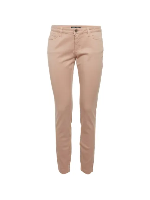 Dolce & Gabbana Pre-Owned five-pockets mid-rise jeans Neutrals 1306711