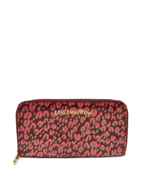 Louis Vuitton Pre-Owned 2011 Zippy Stephen Sprouse Vernis wallet Red 1319140