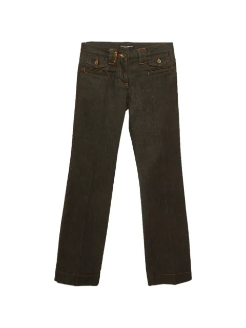 Dolce & Gabbana Pre-Owned slim-fit jeans Black 1309357