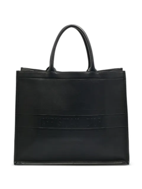 Christian Dior Pre-Owned 2020 Book leather tote bag Black 1265752
