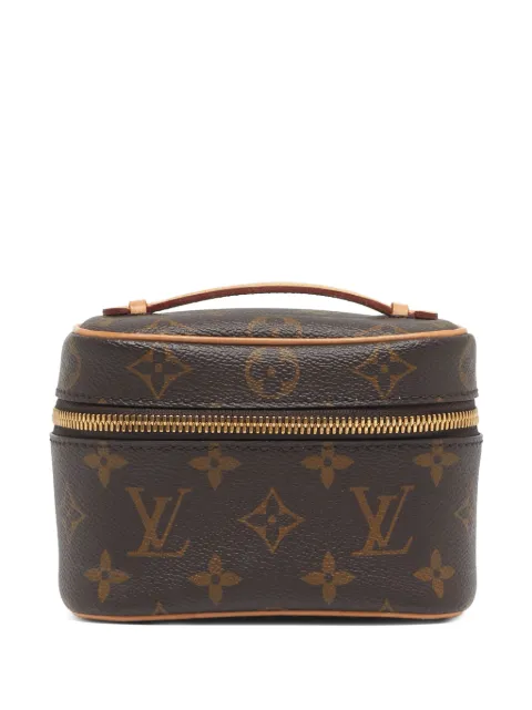 Louis Vuitton Pre-Owned Nice Nano Monogram mini bag Brown 1286549