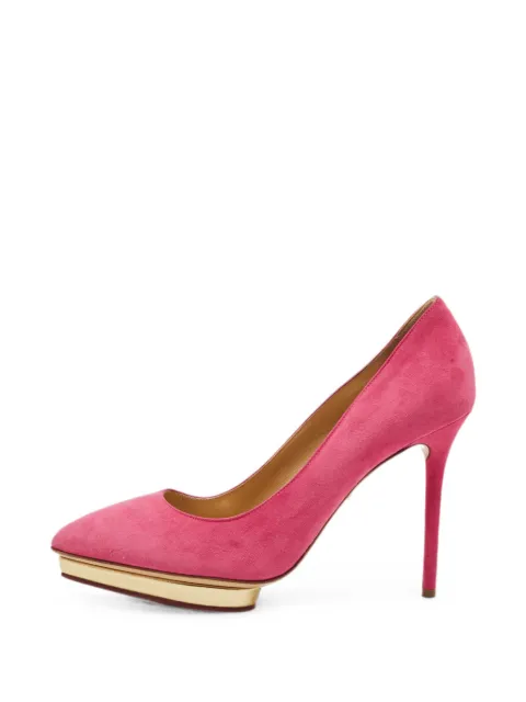 Charlotte Olympia Dotty platform pumps Pink 1312550