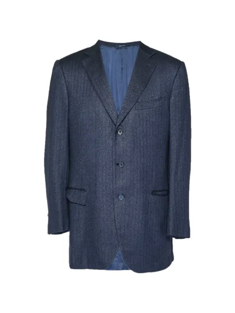 Ermenegildo Zegna Vintage single-breasted blazer Blue 1307194