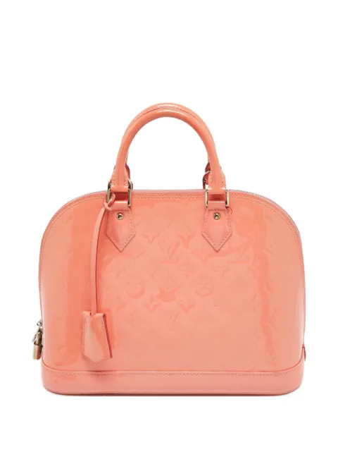 Louis Vuitton Pre-Owned Alma Monogram Vernis handbag Pink 1270842