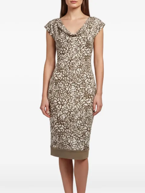 DVF Diane von Furstenberg printed midi dress Brown 1340079
