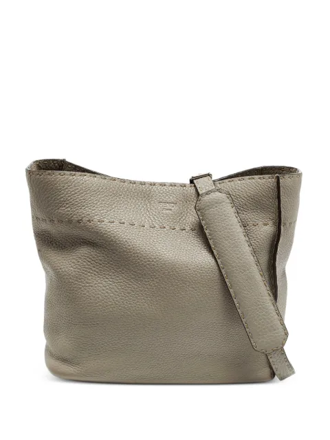 Fendi Pre-Owned 2013 Anna Selleria bucket bag Grey 1286938