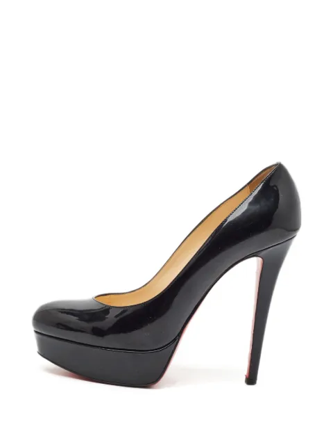 Christian Louboutin Pre-Owned Bianca platform pumps Black 1342313